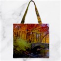 Zipper Grocery Tote Bag 