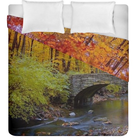 Stone Country Bridge Duvet Cover Double Side (King Size) from ArtsNow.com