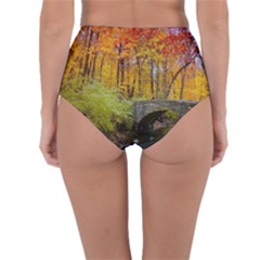 Reversible High-Waist Bikini Bottoms 