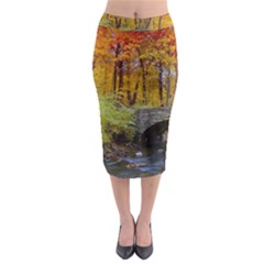 Midi Pencil Skirt 