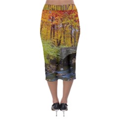 Midi Pencil Skirt 