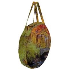 Giant Round Zipper Tote 