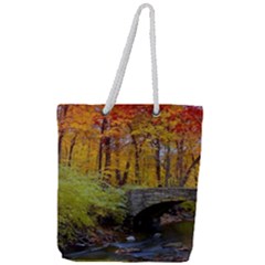 Full Print Rope Handle Tote (Large) 