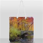 Stone Country Bridge Full Print Rope Handle Tote (Large)