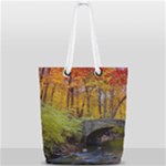 Stone Country Bridge Full Print Rope Handle Tote (Small)