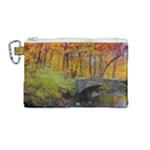 Stone Country Bridge Canvas Cosmetic Bag (Medium)