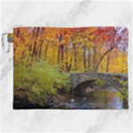 Stone Country Bridge Canvas Cosmetic Bag (XXL)