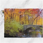 Stone Country Bridge Canvas Cosmetic Bag (XXXL)