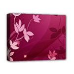 Pink Flower Art Deluxe Canvas 14  x 11  (Stretched)