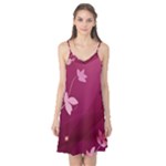 Pink Flower Art Camis Nightgown 