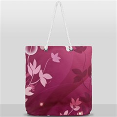 Full Print Rope Handle Tote (Large) 