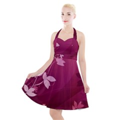 Halter Party Swing Dress  