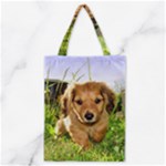 Puppy In Grass Classic Tote Bag