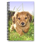 Puppy In Grass 5.5  x 8.5  Notebook