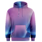 Purple Blue Wave Men s Pullover Hoodie