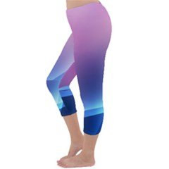 Capri Winter Leggings Back Capri Winter Leggings Back
