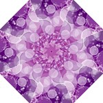 Purple Bubble Art Folding Umbrella