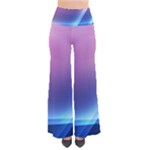 Purple Blue Wave So Vintage Palazzo Pants