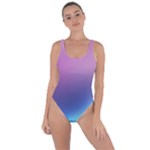 Purple Blue Wave Bring Sexy Back Swimsuit