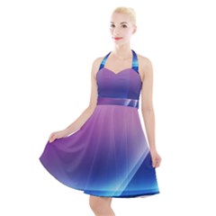 Halter Party Swing Dress  