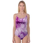 Purple Bubble Art Camisole Leotard 