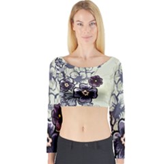 Long Sleeve Crop Top 