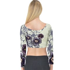 Long Sleeve Crop Top 