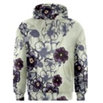 Purple Flower Art Men s Pullover Hoodie