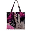 Zipper Grocery Tote Bag 