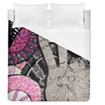 Peace Hand Art Duvet Cover (Queen Size)