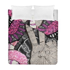 Peace Hand Art Duvet Cover Double Side (Full/ Double Size) from ArtsNow.com