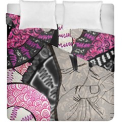 Peace Hand Art Duvet Cover Double Side (King Size) from ArtsNow.com