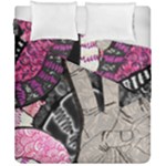 Peace Hand Art Duvet Cover Double Side (California King Size)