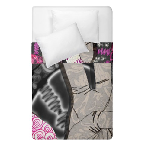 Peace Hand Art Duvet Cover Double Side (Single Size) from ArtsNow.com