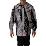 Peace Hand Art Kids  Hooded Windbreaker