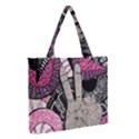 Zipper Medium Tote Bag Front