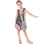 Peace Hand Art Kids  Sleeveless Dress