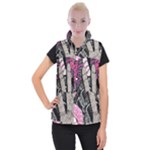 Peace Hand Art Women s Button Up Vest