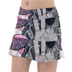 Peace Hand Art Tennis Skirt