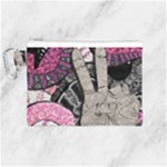 Peace Hand Art Canvas Cosmetic Bag (Medium)