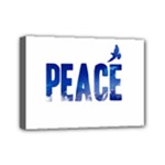 Peace Bird Mini Canvas 7  x 5  (Stretched)