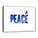 Peace Bird Canvas 16  x 12  (Stretched)