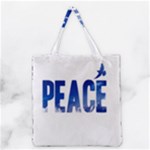 Peace Bird Grocery Tote Bag