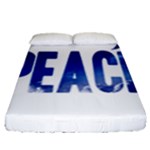 Peace Bird Fitted Sheet (Queen Size)