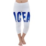 Peace Bird Capri Winter Leggings 