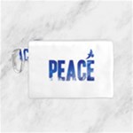 Peace Bird Canvas Cosmetic Bag (Small)