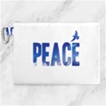 Peace Bird Canvas Cosmetic Bag (XL)
