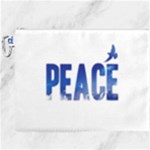 Peace Bird Canvas Cosmetic Bag (XXXL)