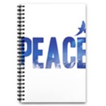 Peace Bird 5.5  x 8.5  Notebook