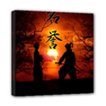 Ninja Sunset Mini Canvas 8  x 8  (Stretched)